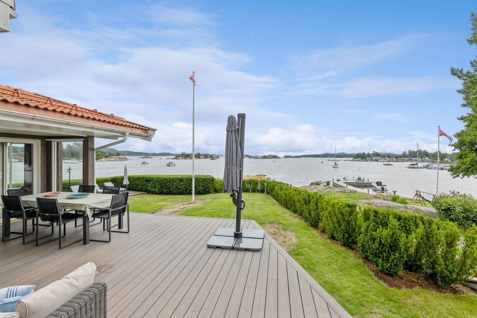 Sydvestvendt med fantastiske solforhold Galleribilde
