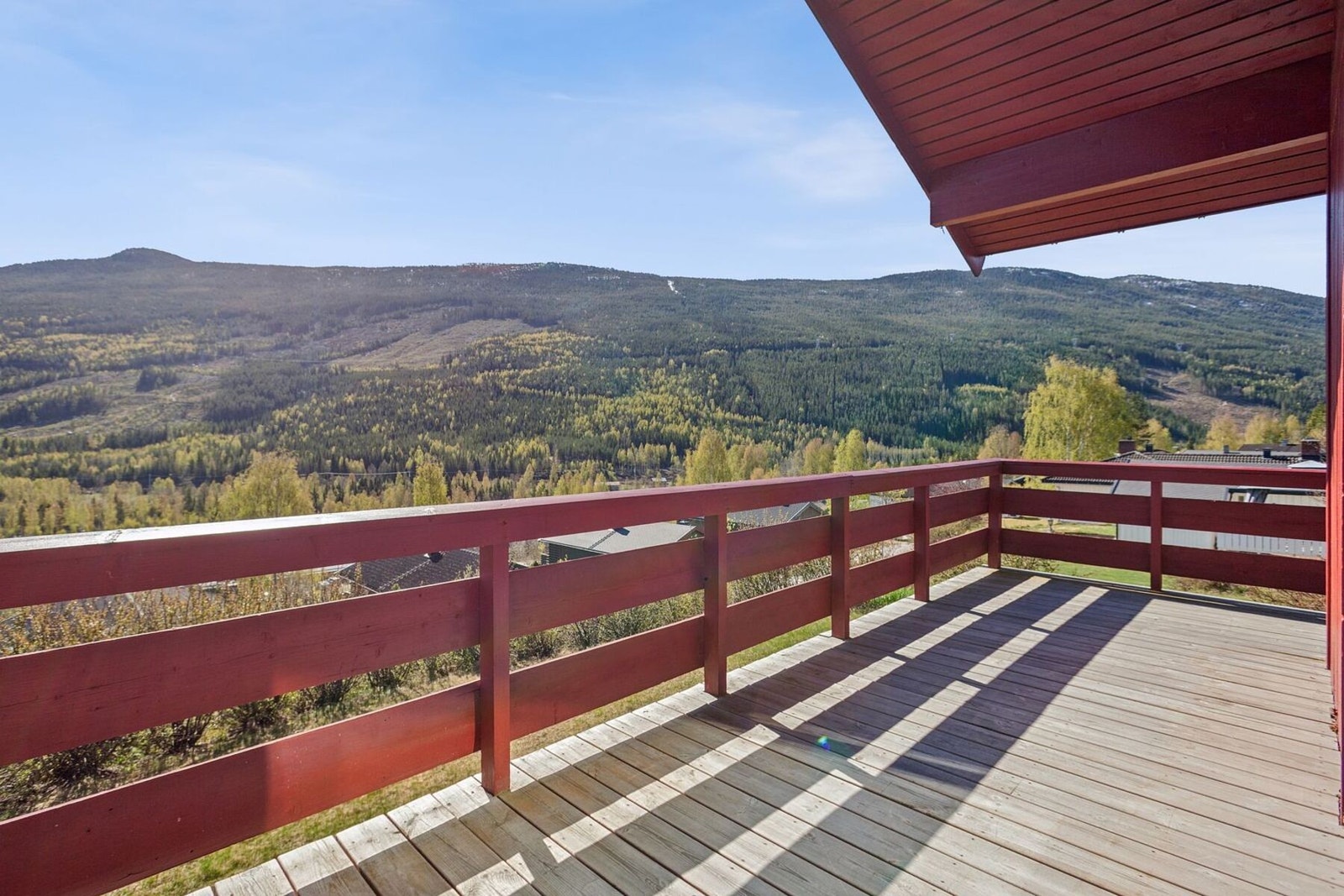 Utsikt og sol Galleribilde