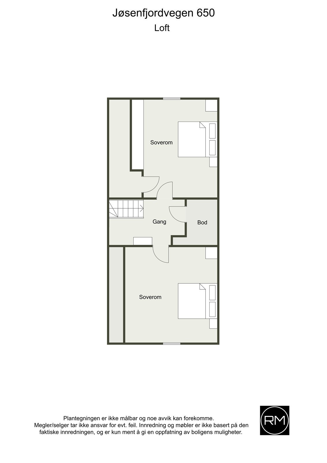 Plantegning 2. etasje Galleribilde