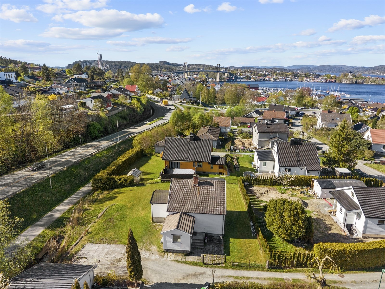 Dronefoto Galleribilde