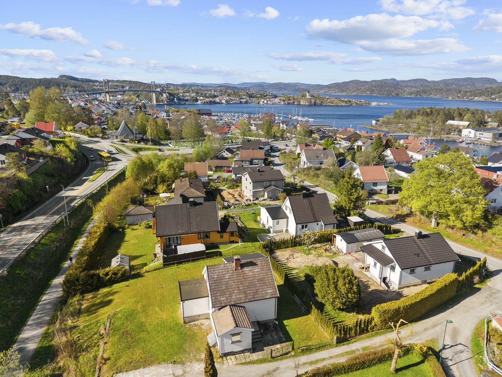 Dronefoto Galleribilde
