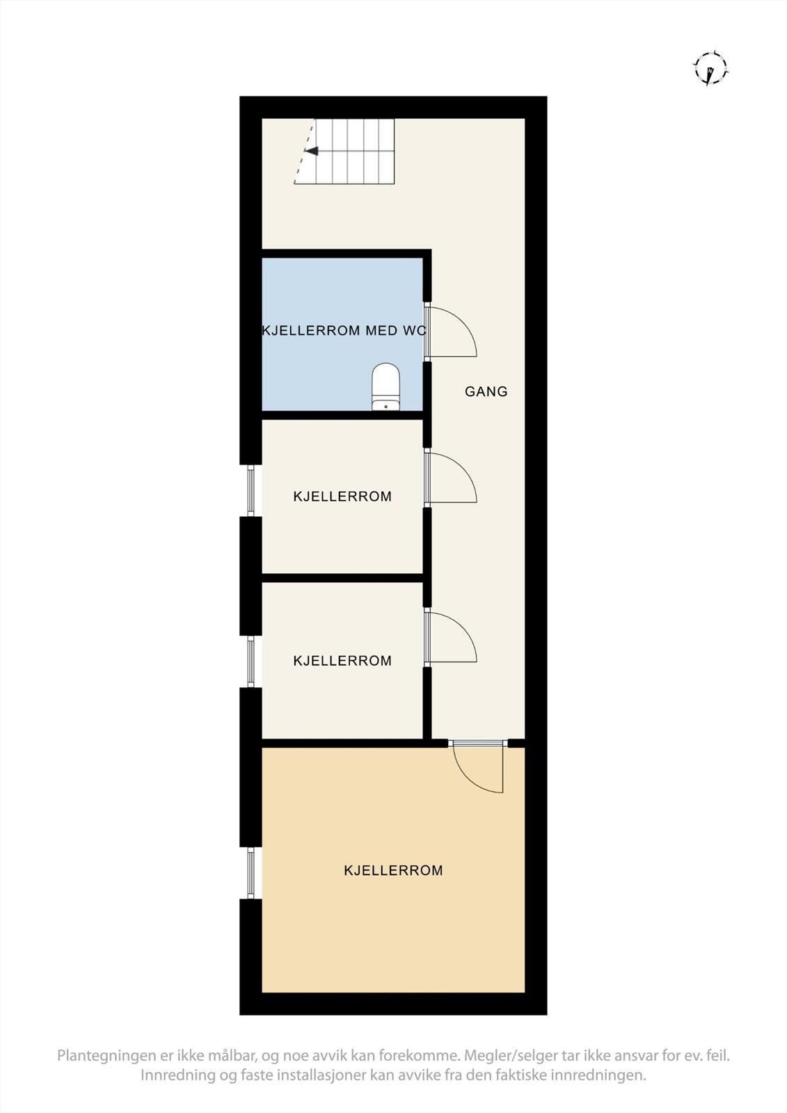 Plantegning 2. etasje Galleribilde