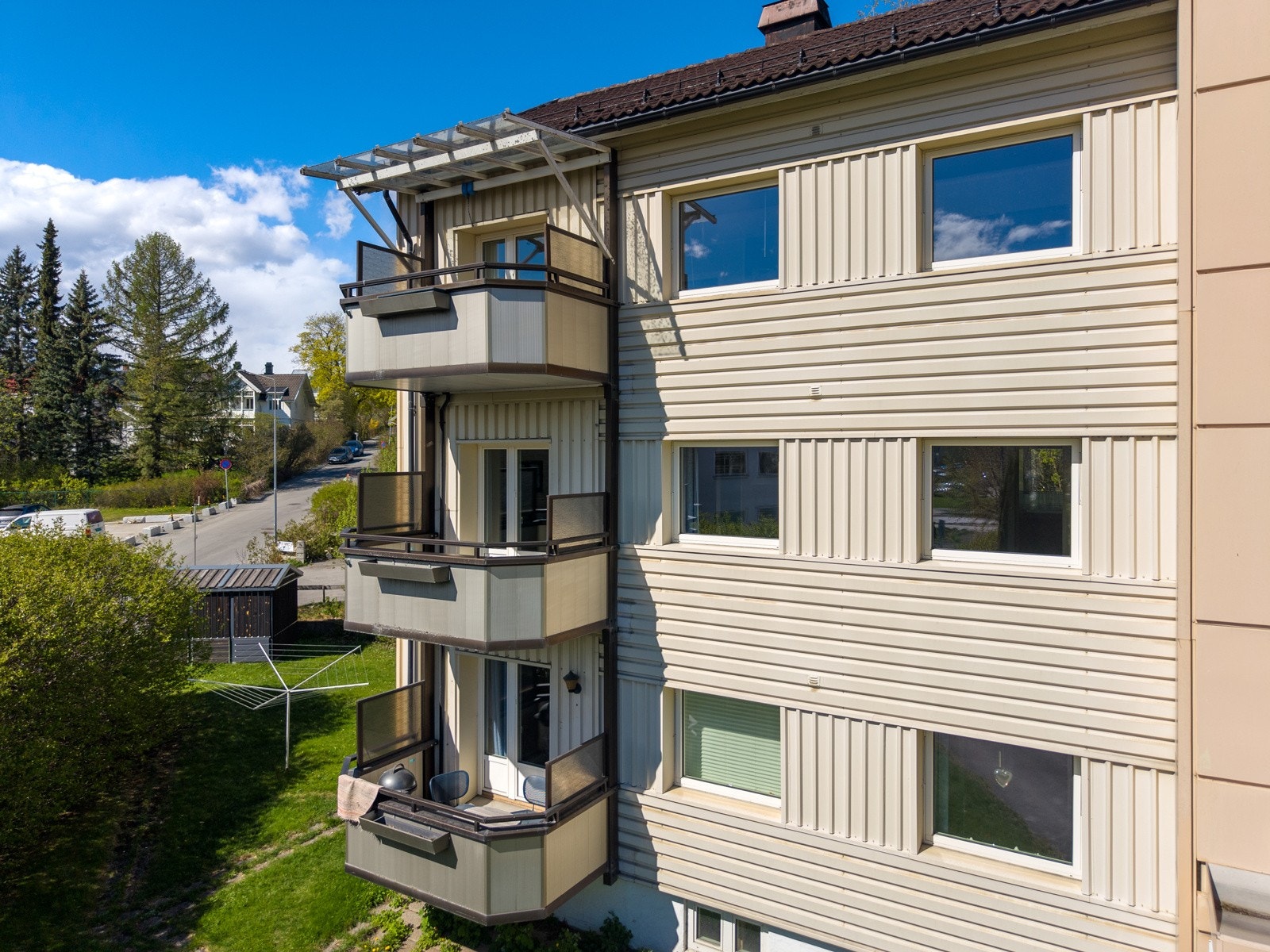 Dronefoto Galleribilde