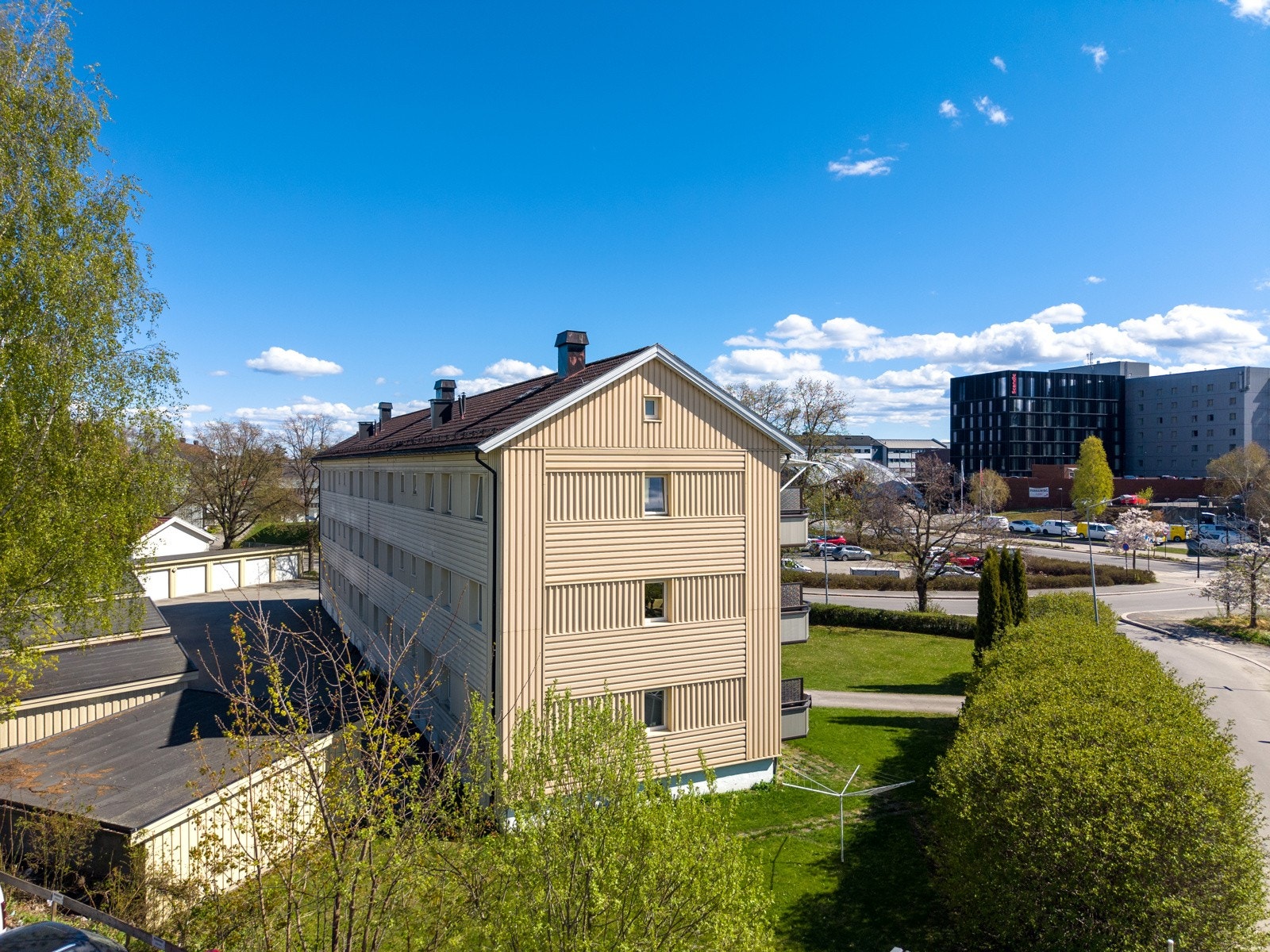 Dronefoto Galleribilde