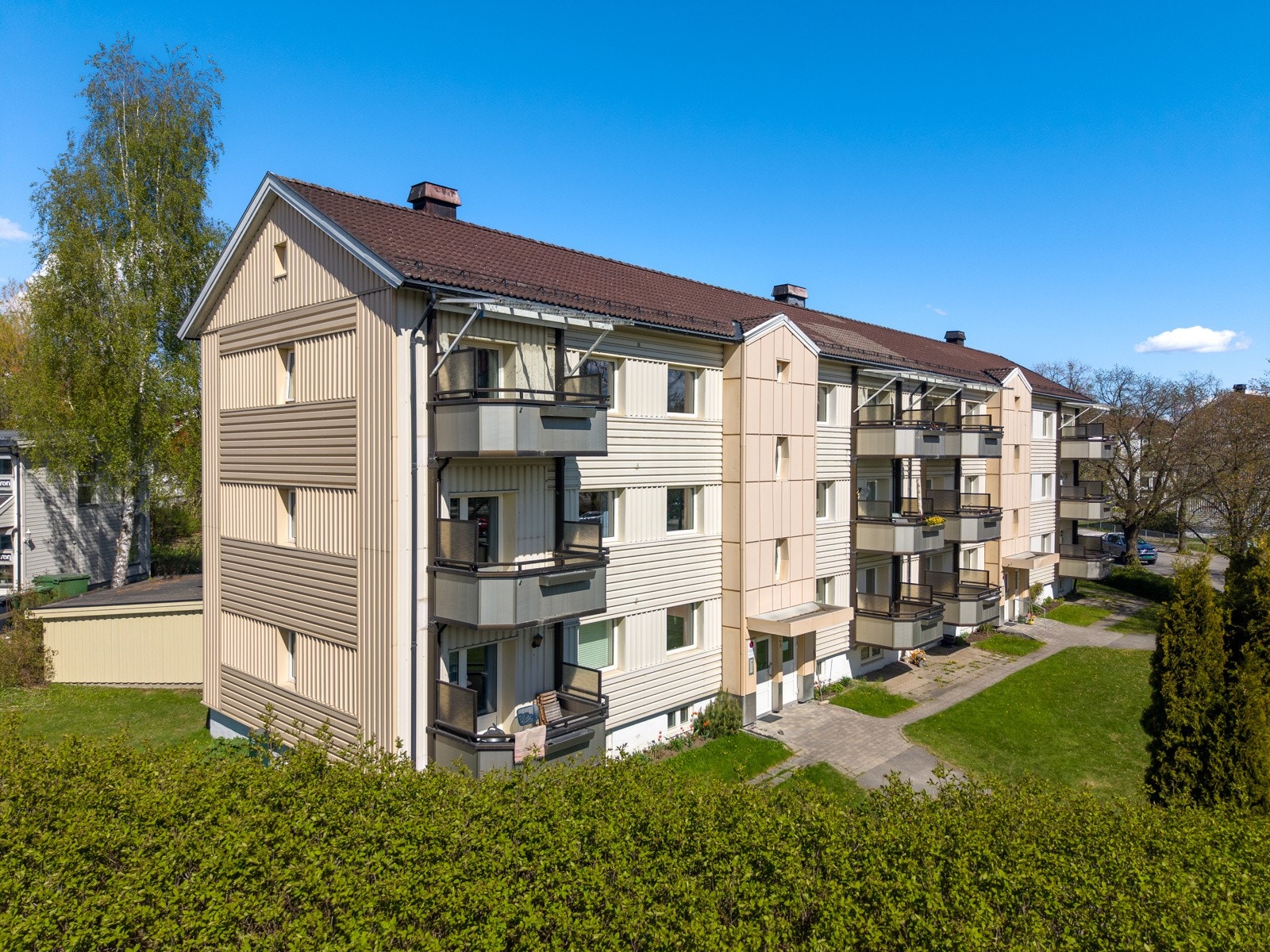 Dronefoto Galleribilde