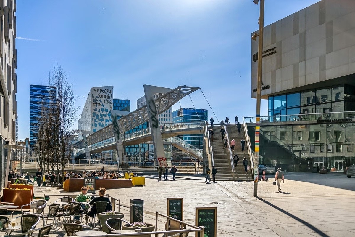Kort vei til Oslo Skyline Galleribilde