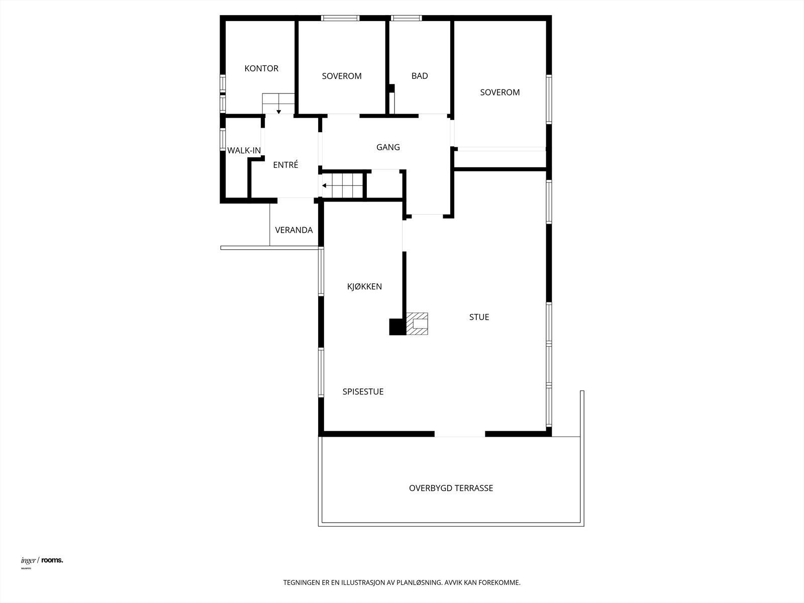 - Platenging hovedetasje - Galleribilde