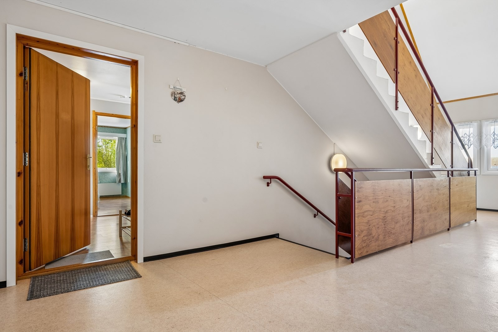 Fellesarealene, som trappeoppgangen, blir rengjort av et firma annenhver uke. Galleribilde