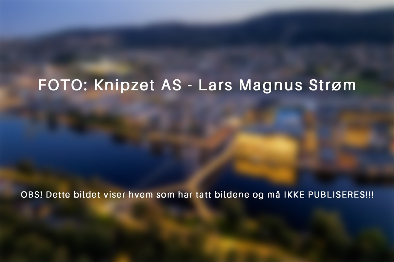 FOTO: Knipset AS - Lars Magnus Strøm
OBS! Dette bildet viser hvem som har tatt bildene og må IKKE PUBLISERES!!! Galleribilde