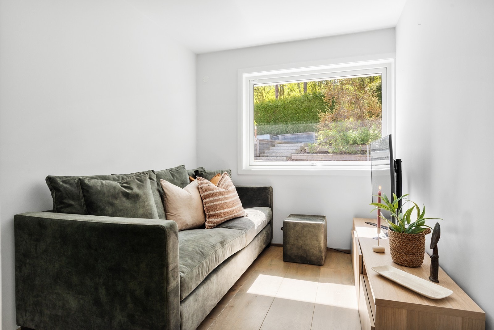 Soverom 3 benyttes som tv-stue Galleribilde