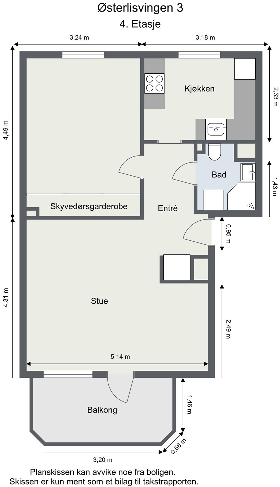 Plantegning Galleribilde