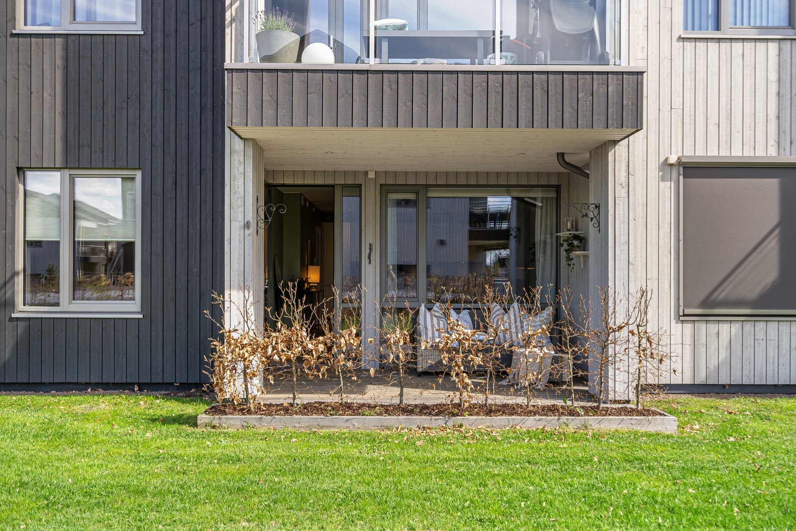 Vestvendt terrasse Galleribilde