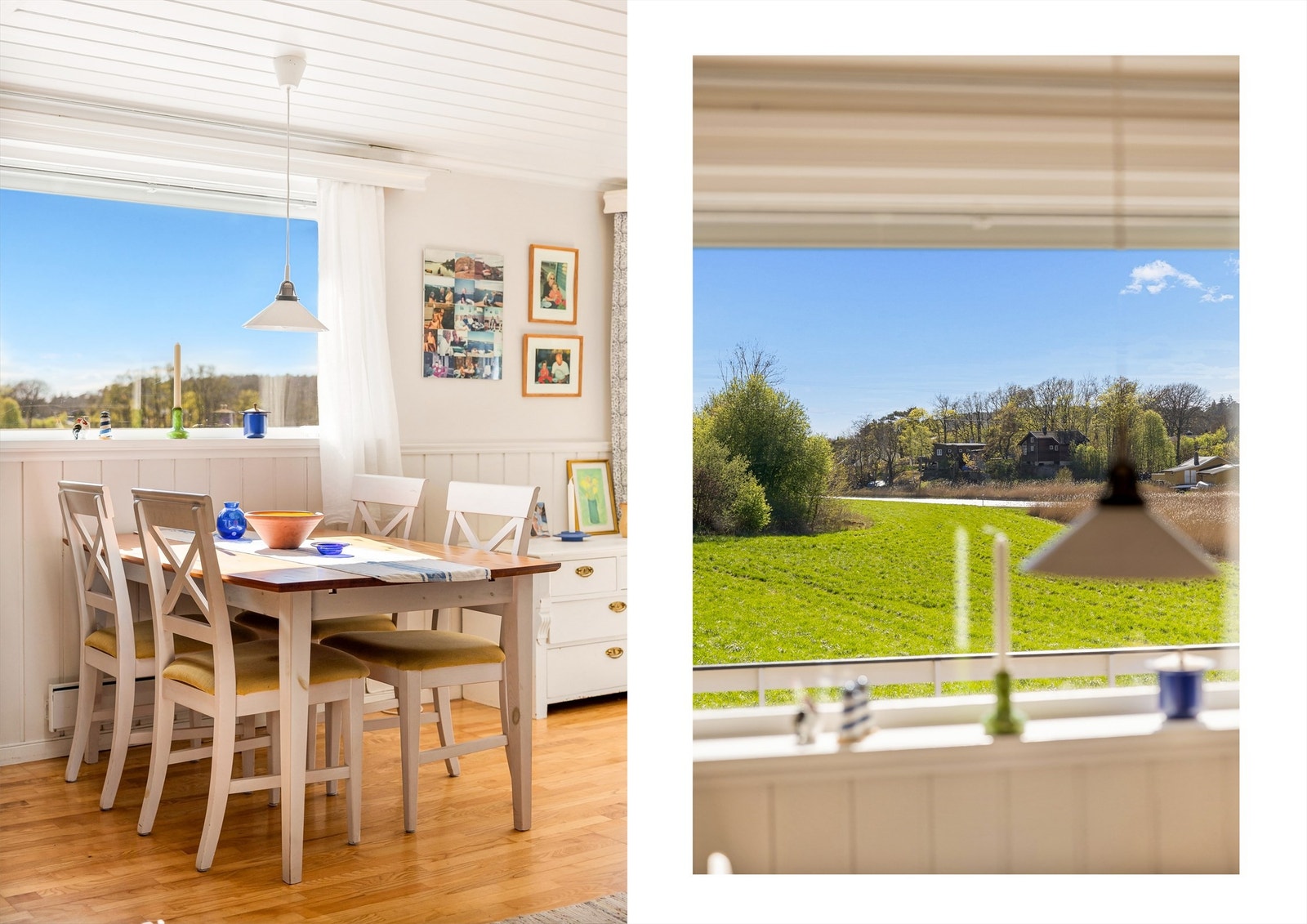 Spiseplassen har en fin plassering med utsikt mot syd/vest. Galleribilde