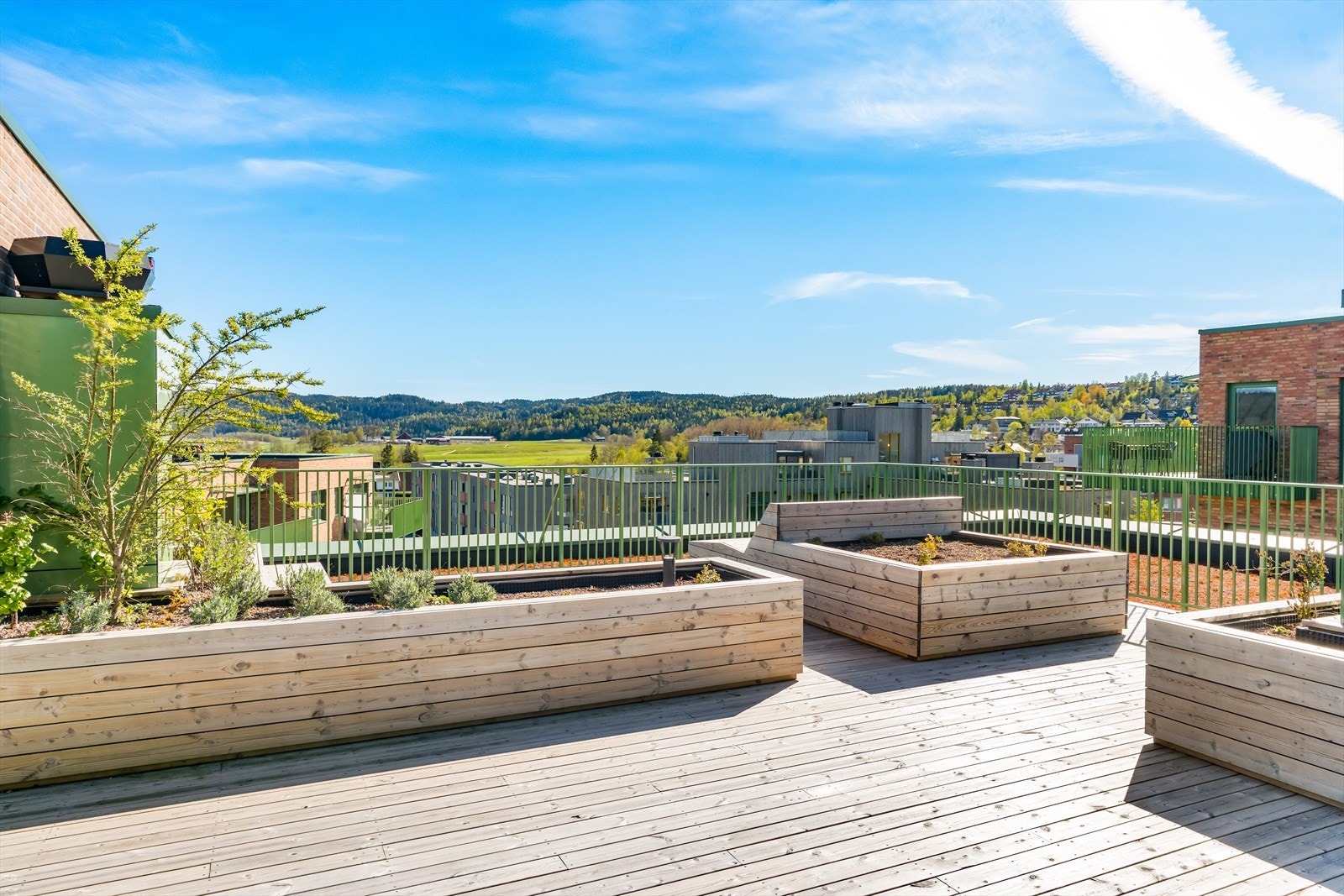 Tilgang til felles takterrasse. Galleribilde