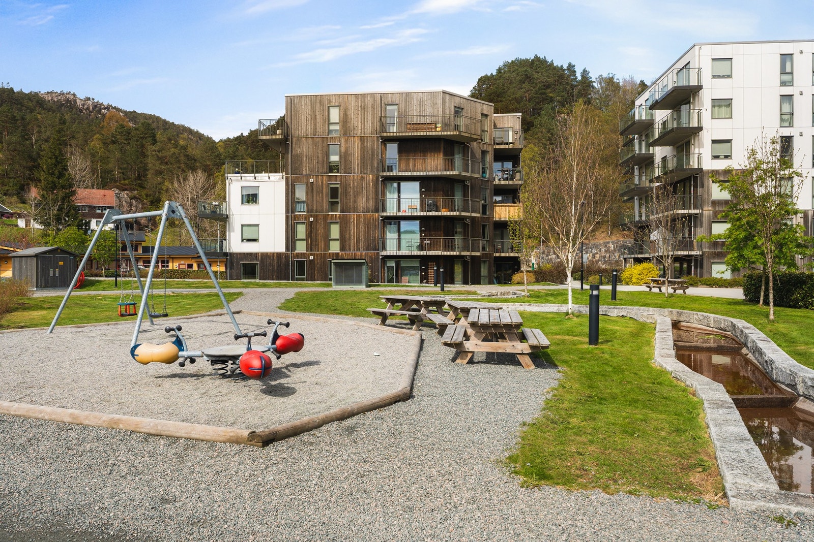 Lekeplass til glede for de minste. Galleribilde