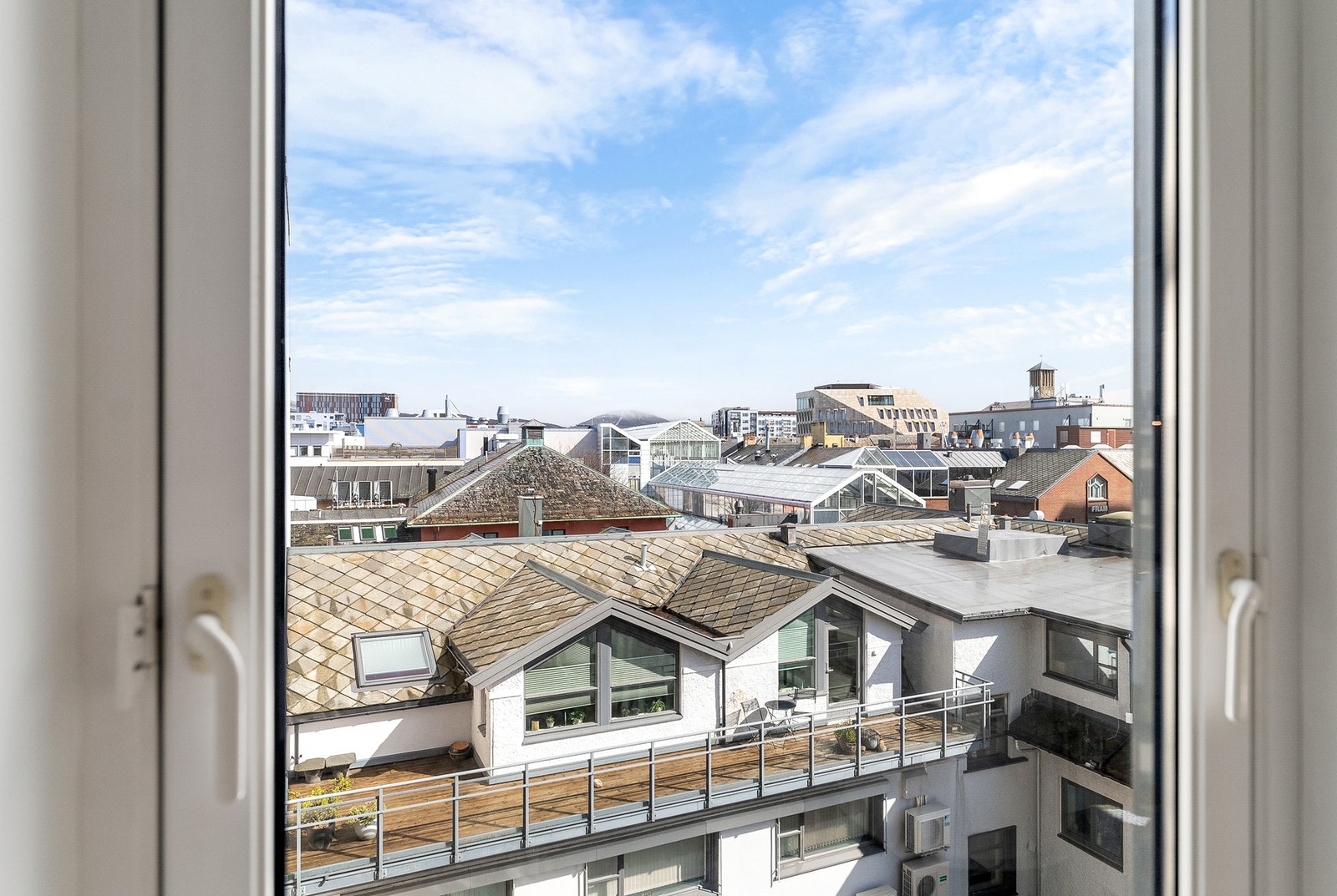 Utsikt fra soverom. Galleribilde