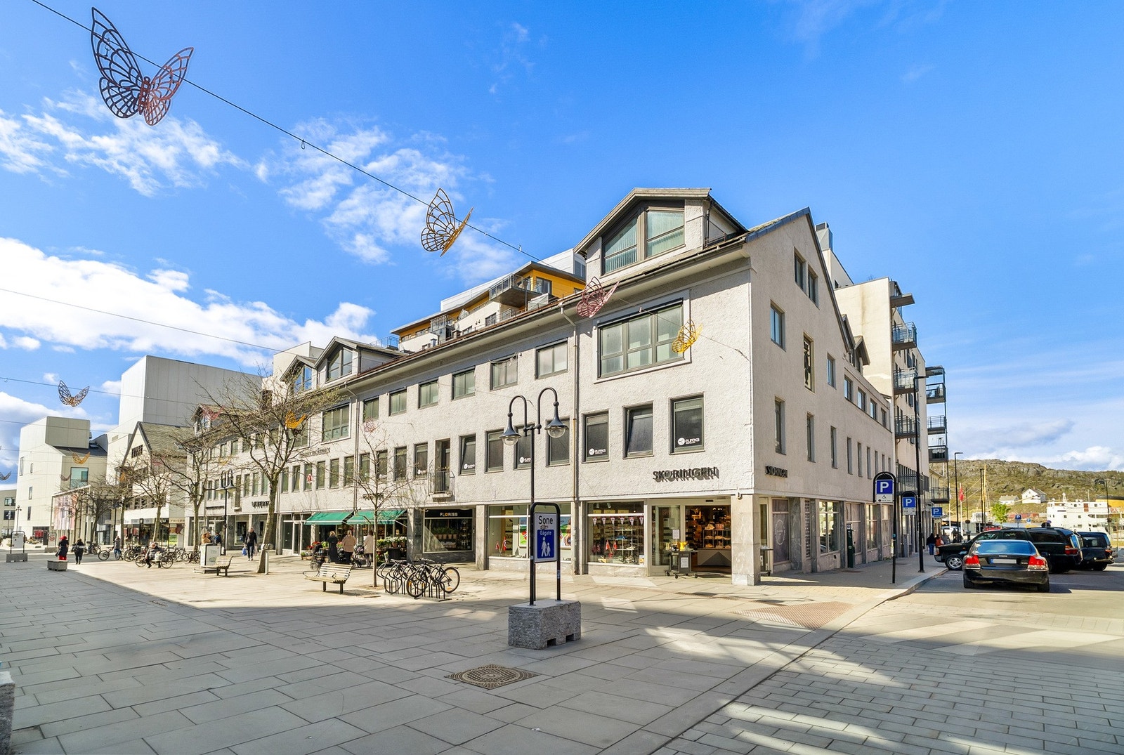 En spasertur gjennom gågata tar deg til alt du trenger i hverdagen. Galleribilde