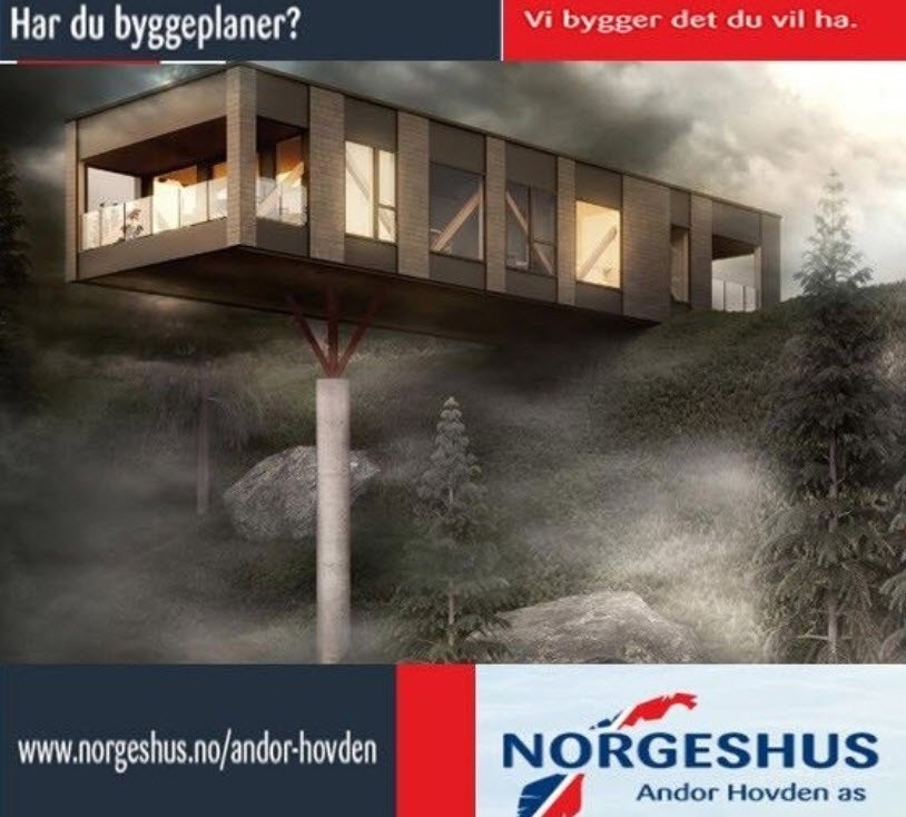 Norgeshus Andor Hovden AS - Vi bygger det du vil ha! Galleribilde