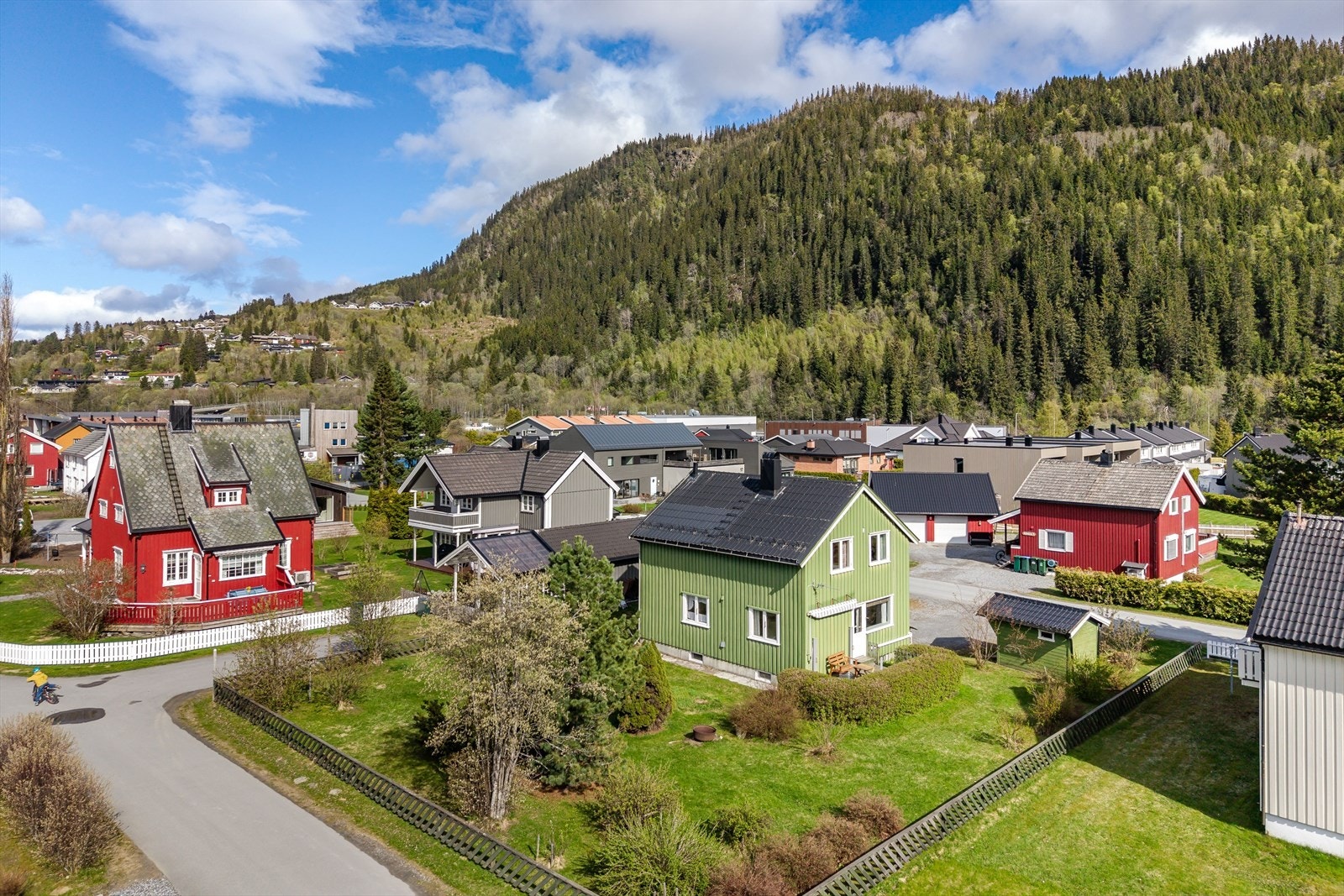 Fasade/ hage Galleribilde