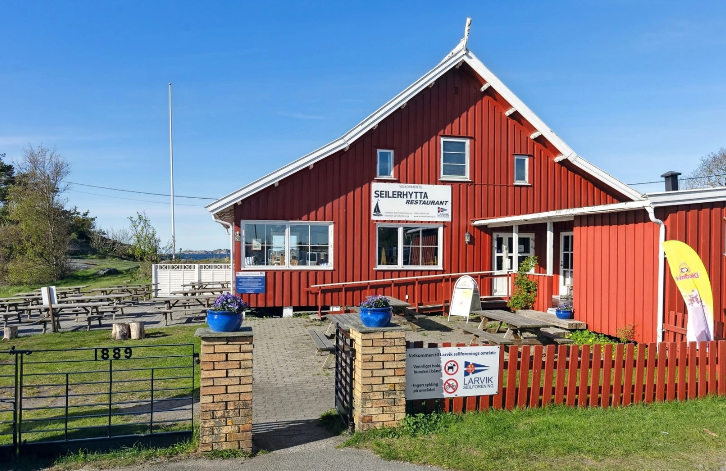 Nærområdet - populære Seilerhytta som tur- og badedestinasjon Galleribilde