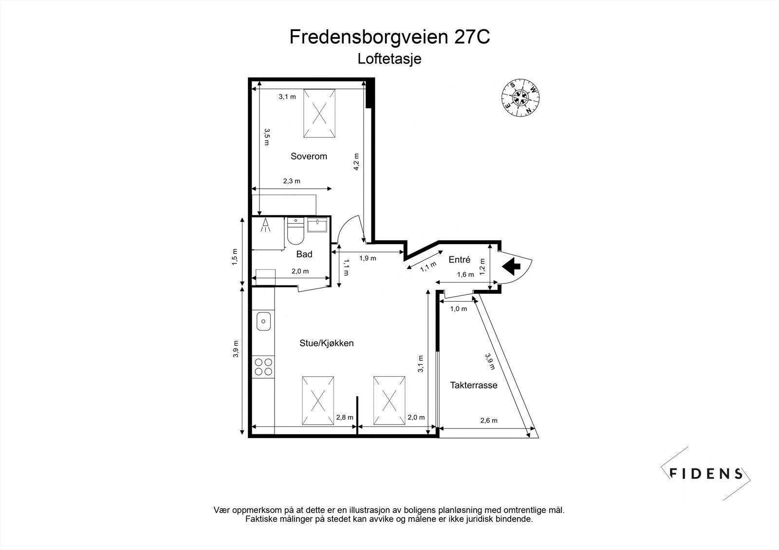 Plantegning. Galleribilde