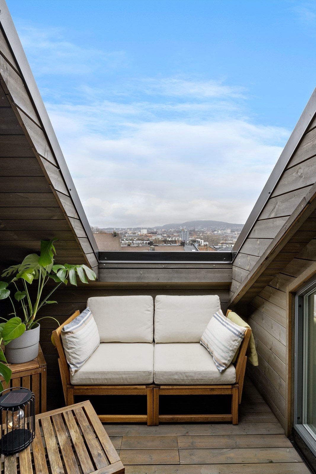 Privat og usjenert terrasse. Galleribilde