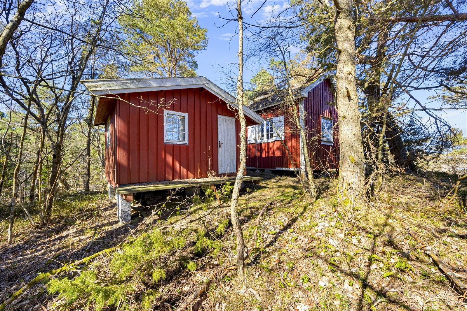 Frittliggende anneks, oppført på 80 tallet. Galleribilde
