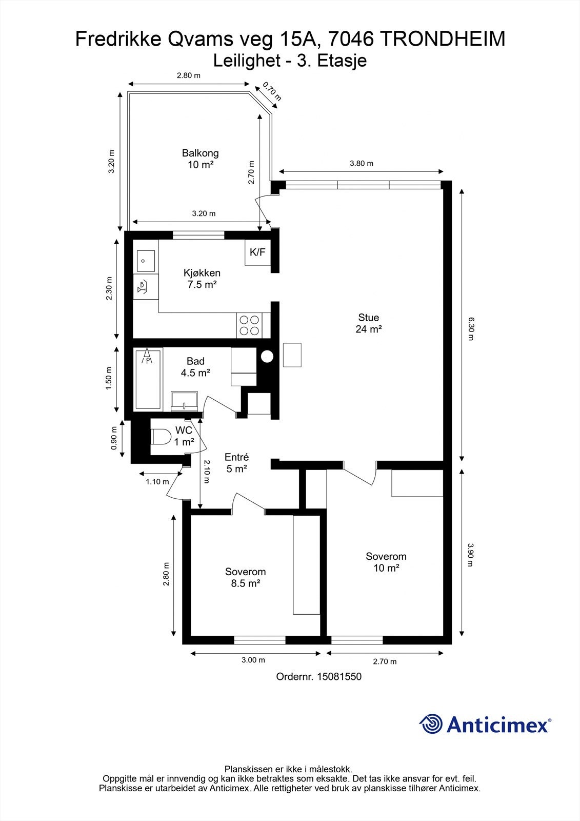 Planskisse. Galleribilde