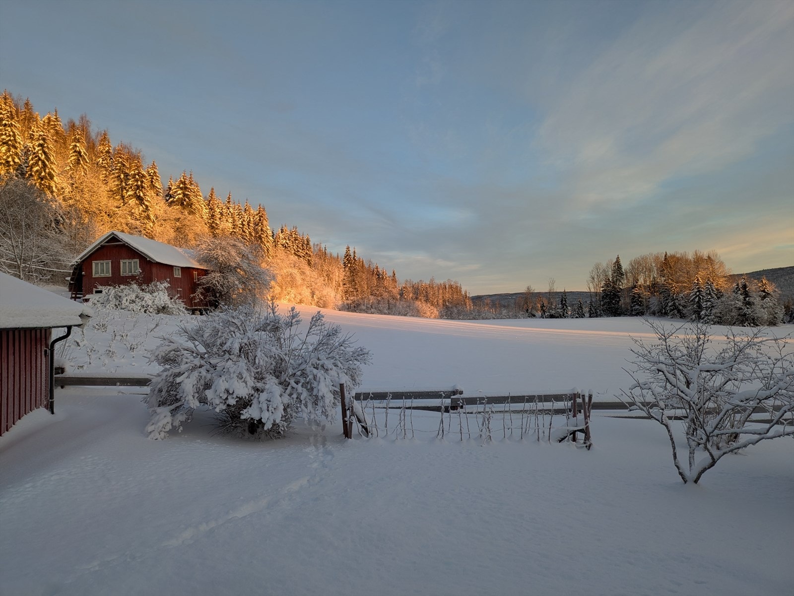 Vinterlandskapet i Nittedal byr på eventyrlige scener og flotte skimuligheter, kun få minutter til nærmeste skiløype. Galleribilde