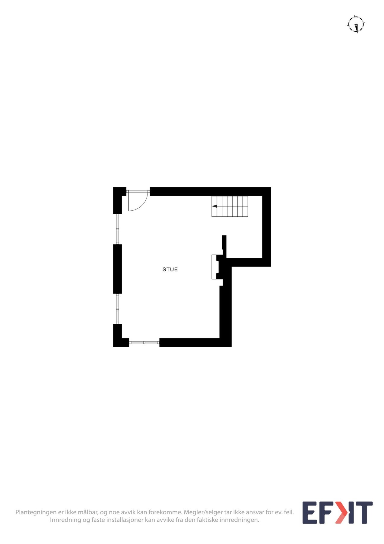 Plantegning som viser kjeller. Galleribilde