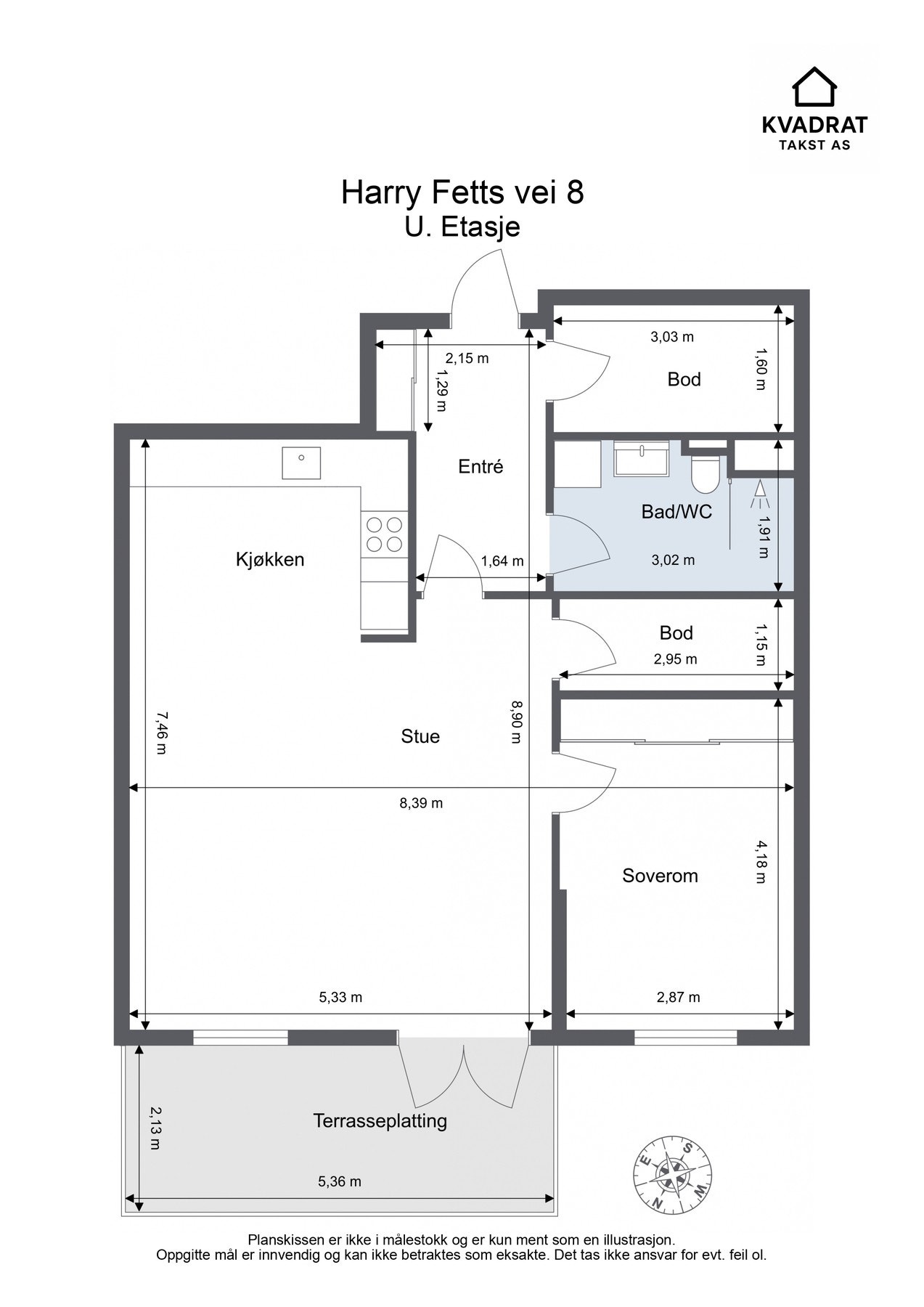 Planskisse. Galleribilde
