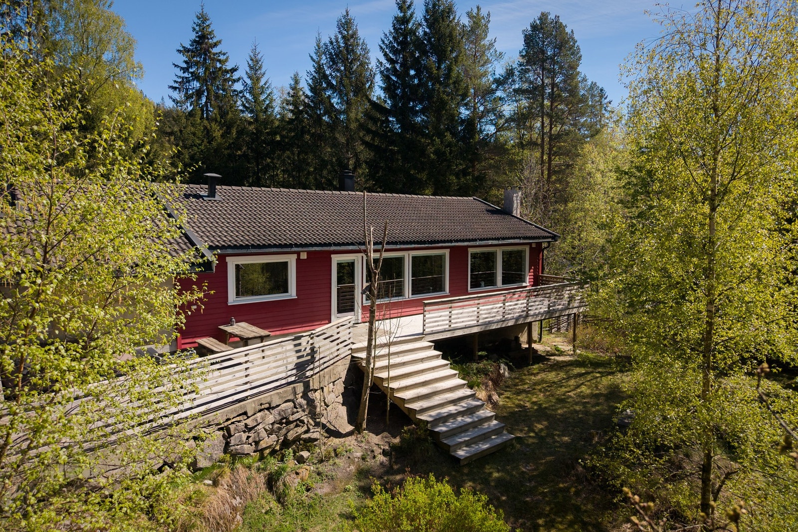 Dronebilde Galleribilde