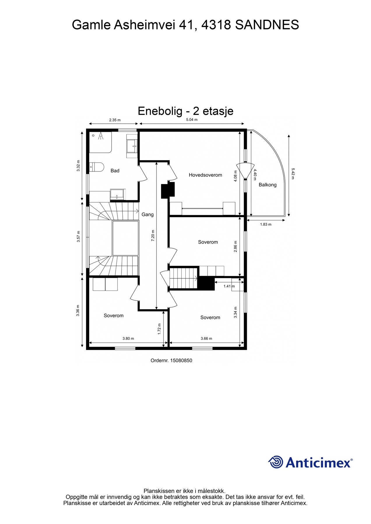 Plan 2.etasje Galleribilde