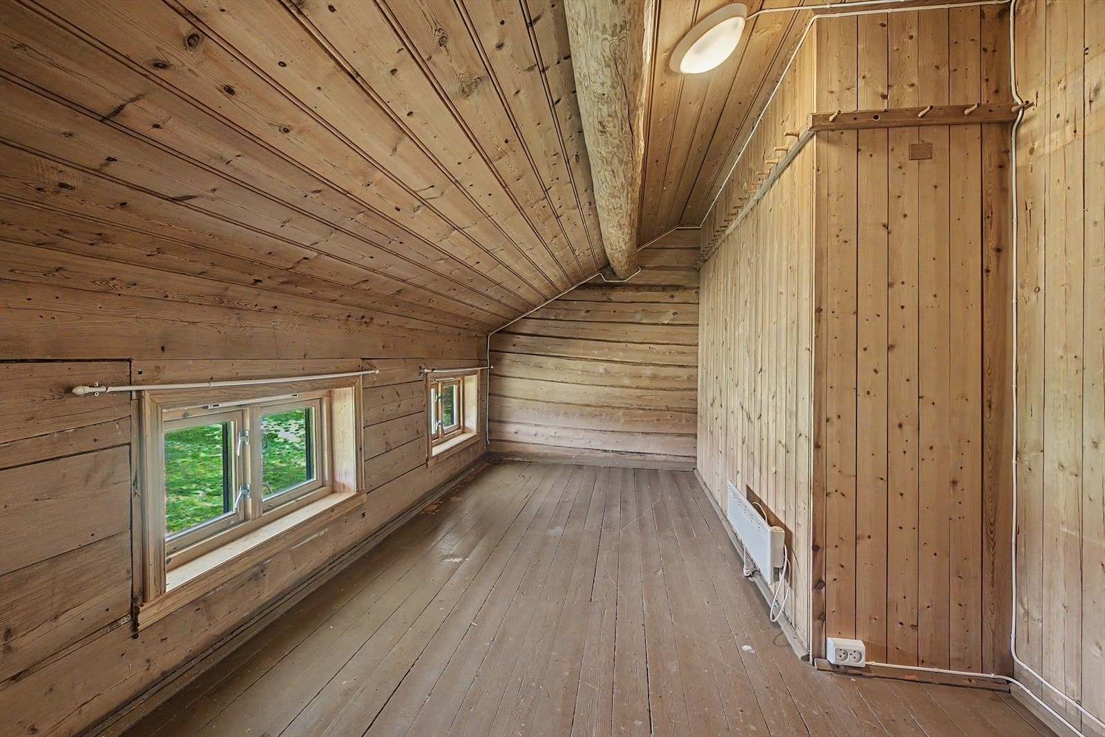 Loftet i gammel del av hovedhuset Galleribilde