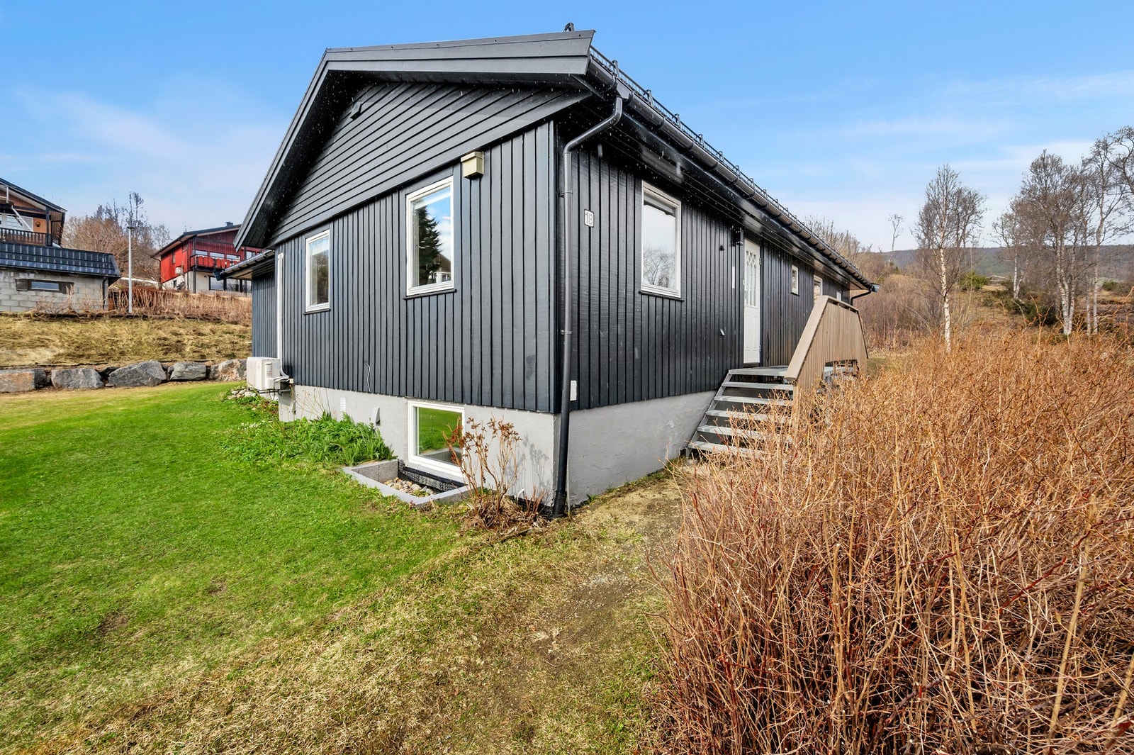 I Blåbærhaugen bor du i et attraktivt område med nærhet til fine turmuligheter i Folkeparken. Foto: H5 Galleribilde