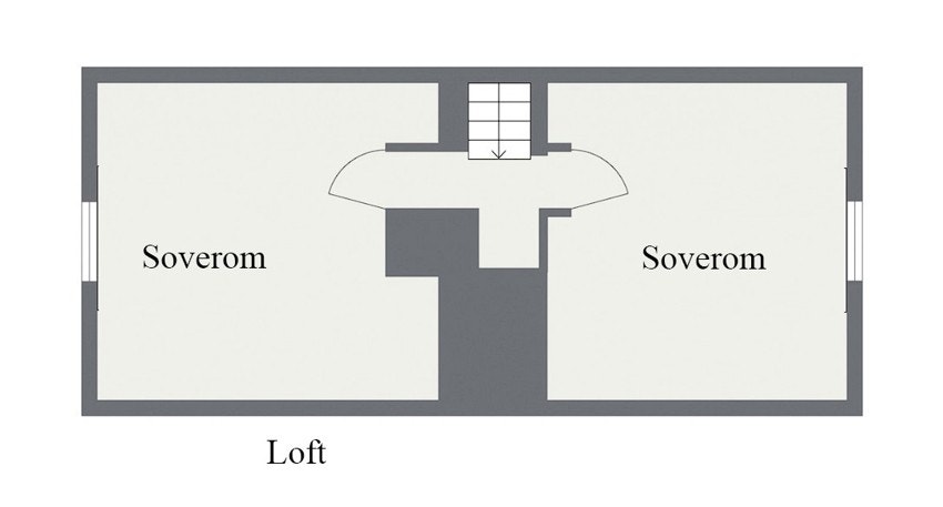 Planskisse loft.