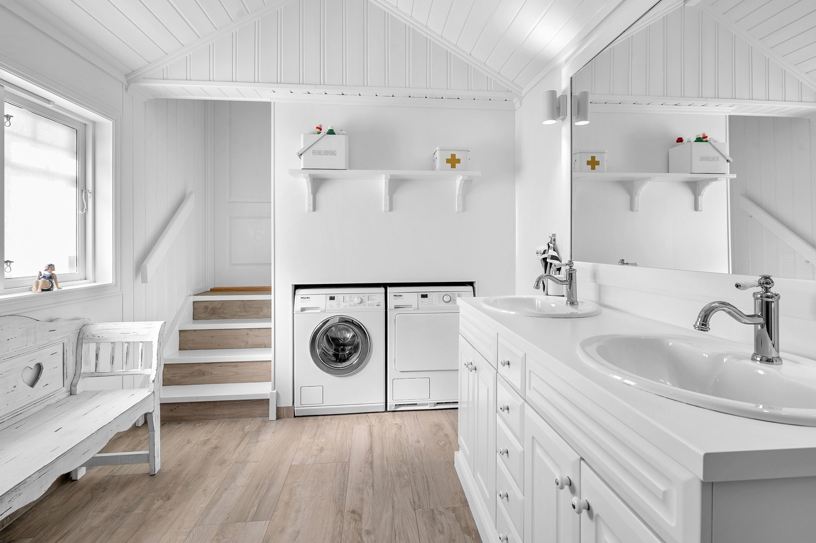 Opplegg for vaskemaskin Galleribilde