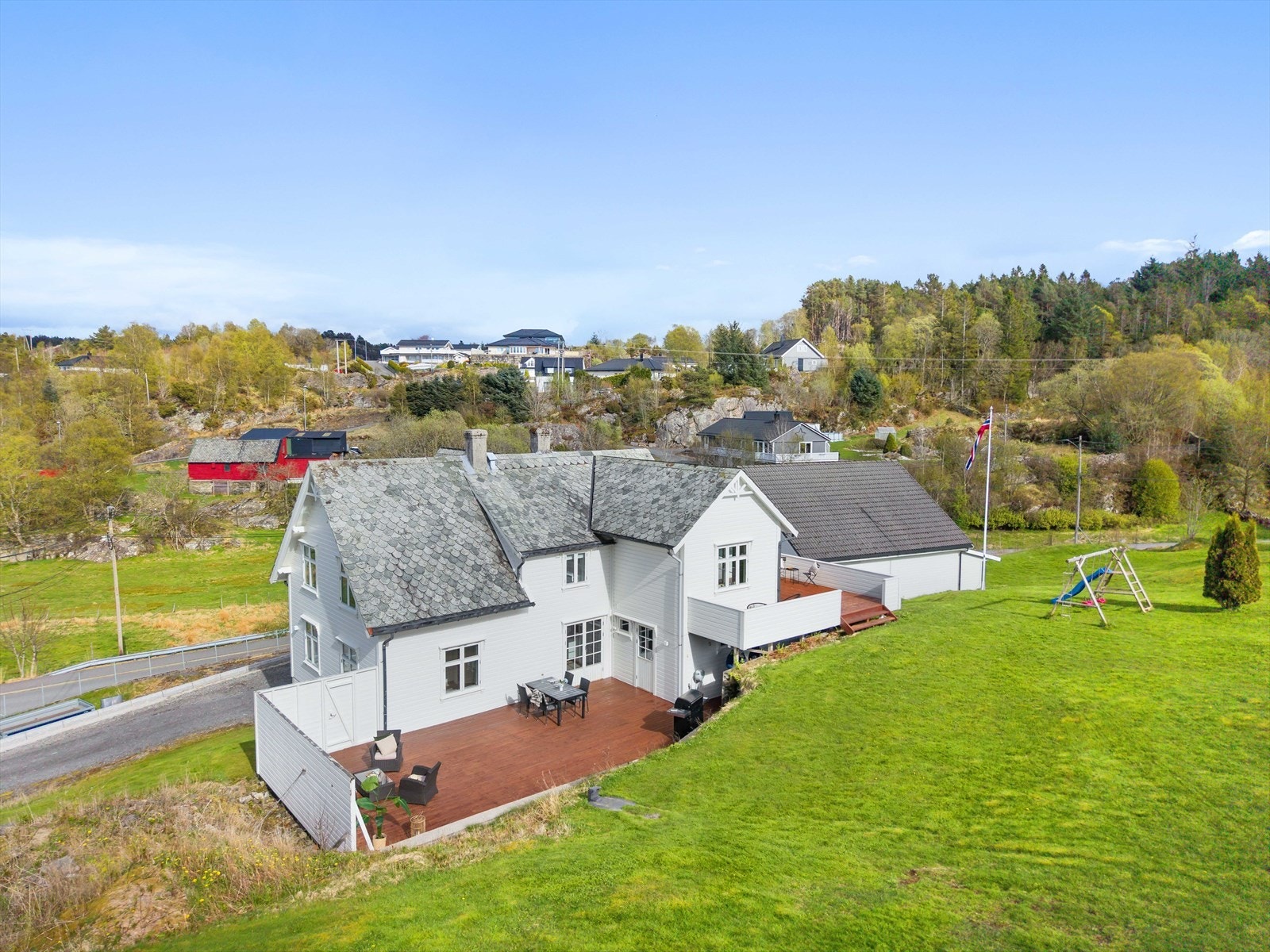 Solrike og skjermede utearealer. Galleribilde