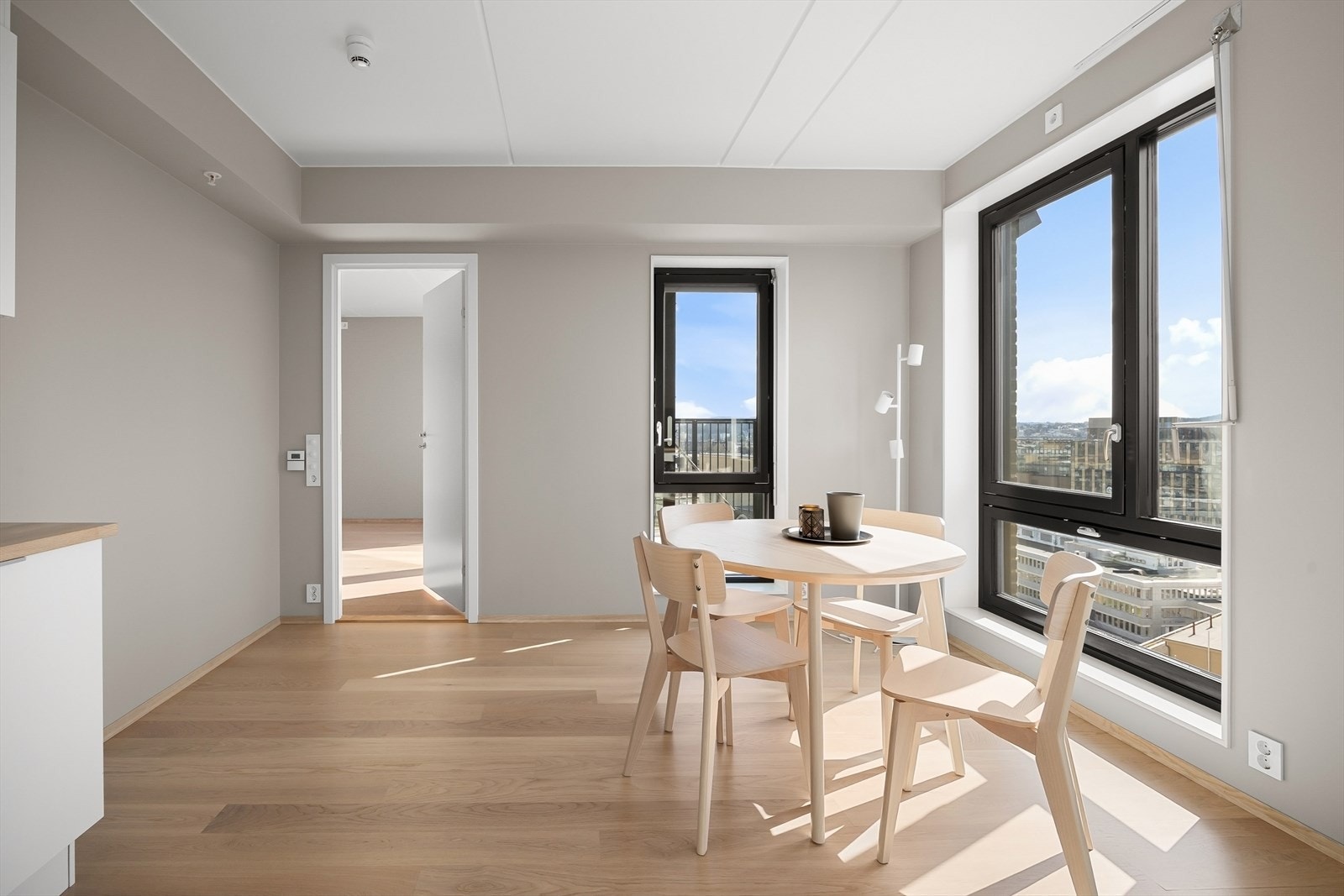 Leiligheten har en god planløsning med separat kjøkken. Galleribilde