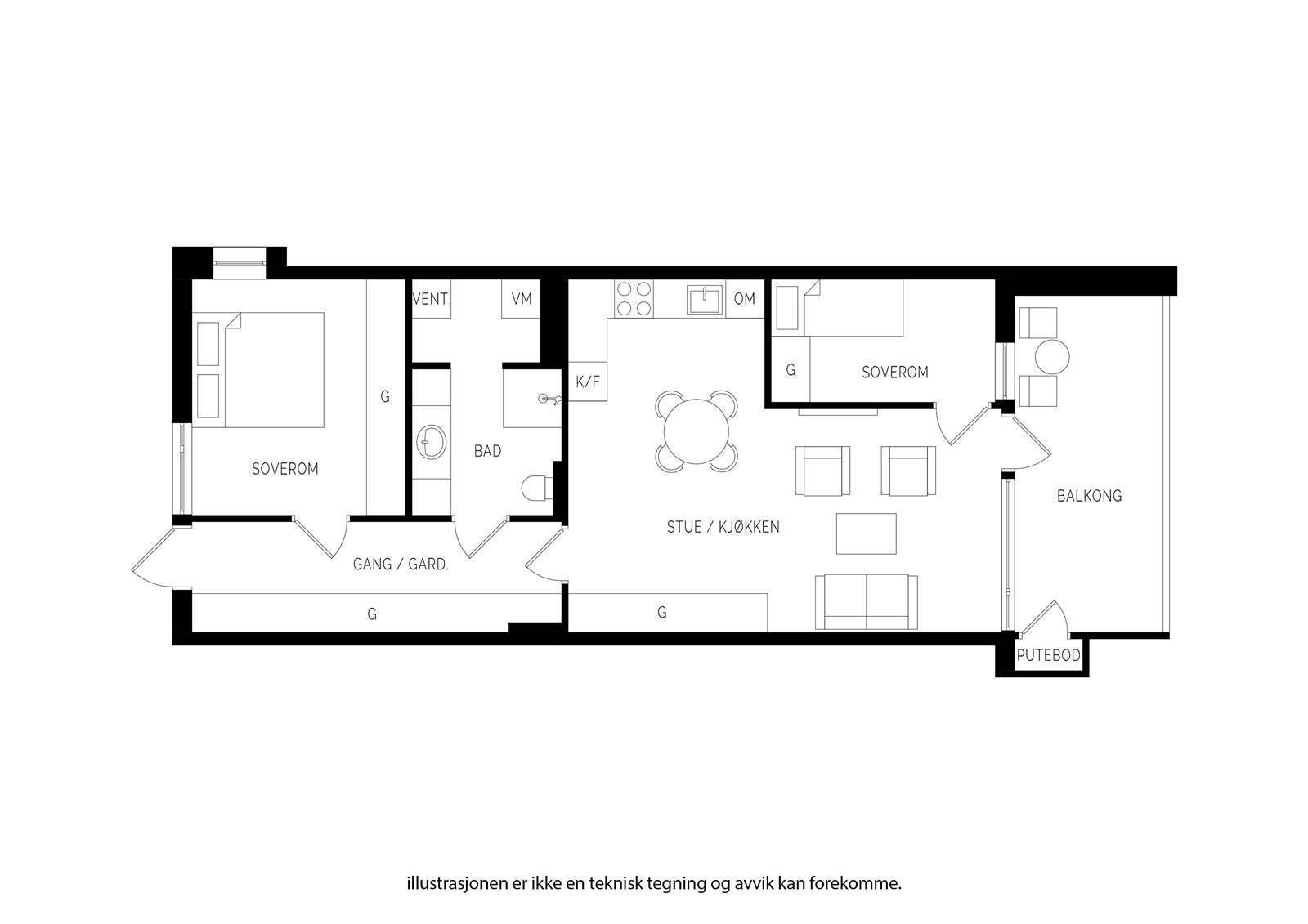 Plantegning. Galleribilde