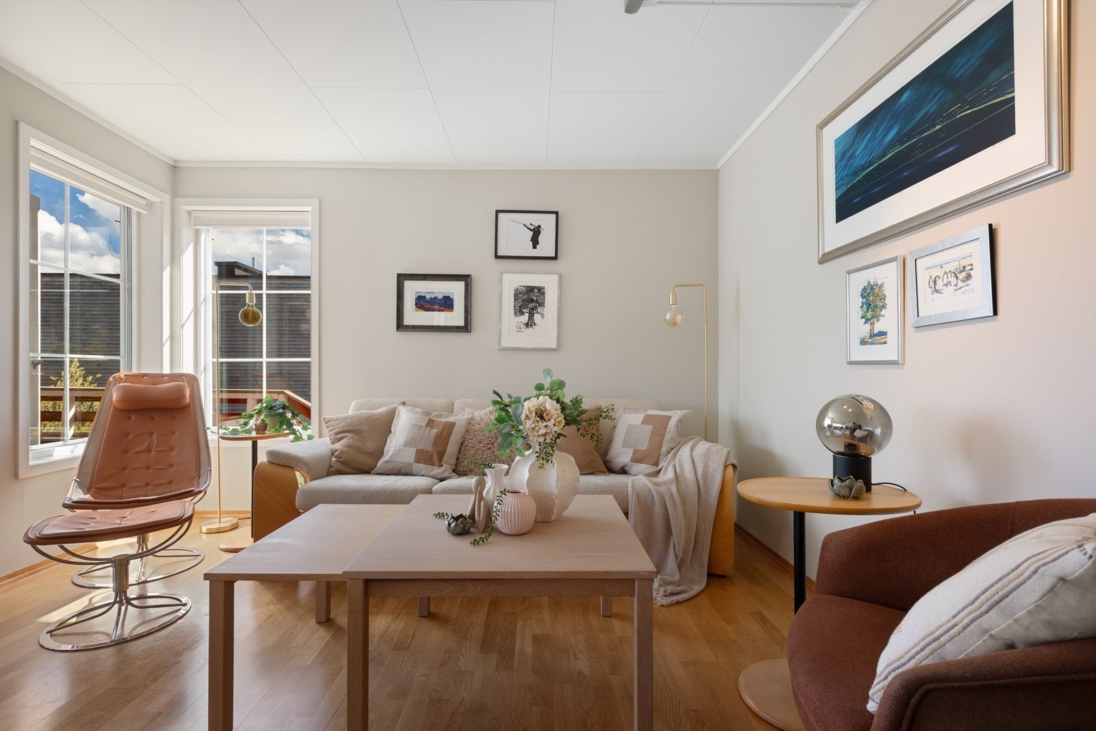 Lunt og koselig sofahjørne. Galleribilde