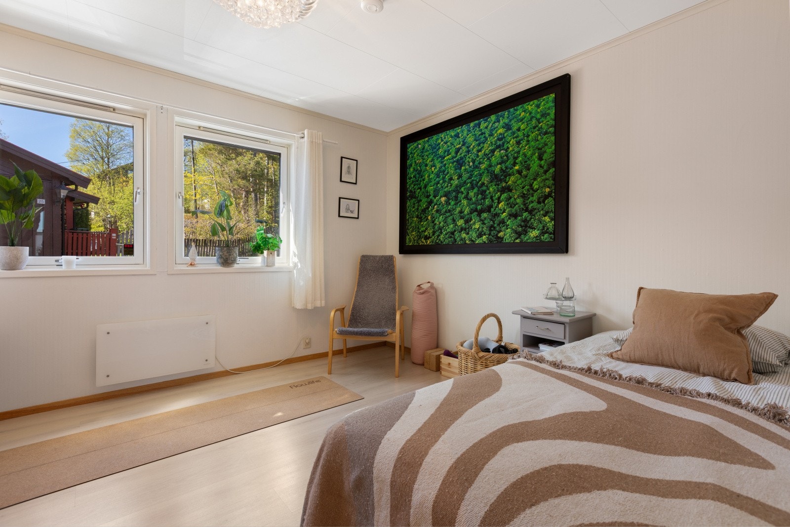 Boligen har to soverom i første etasje. Galleribilde