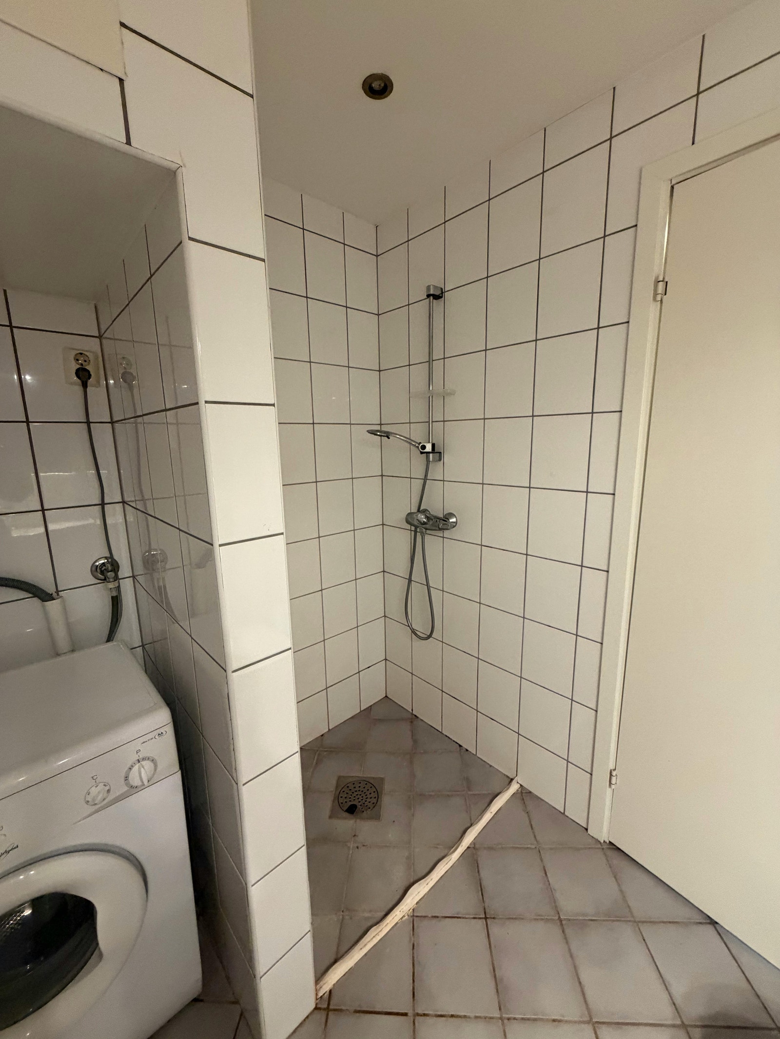 åpen og lys dusj Galleribilde