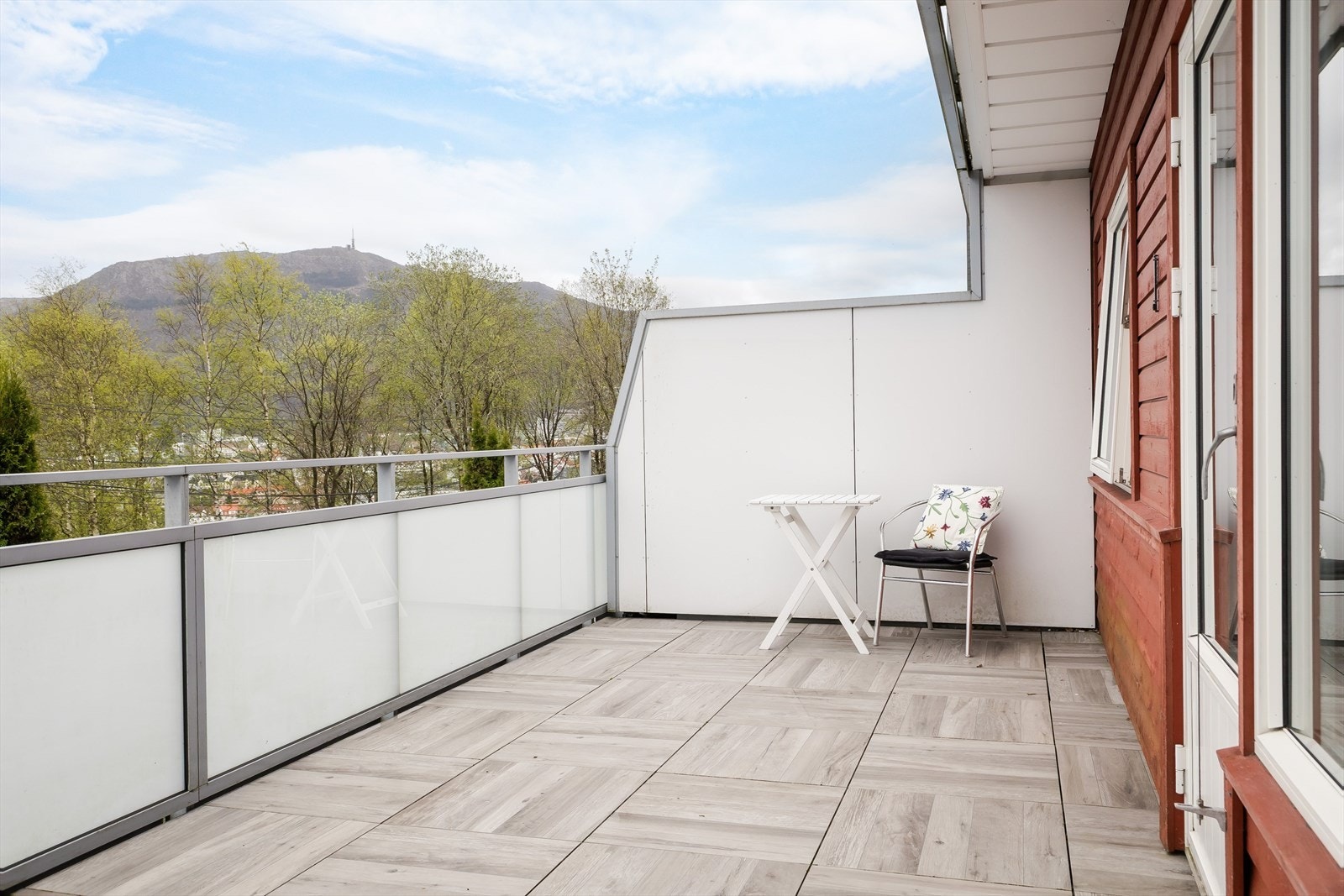 Terrasse på ca 17 kvadrat Galleribilde