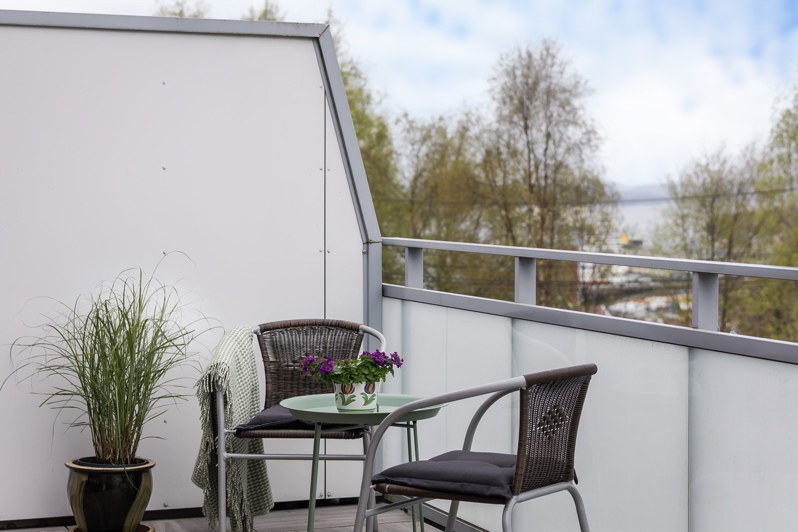Detalje fra terrasse Galleribilde