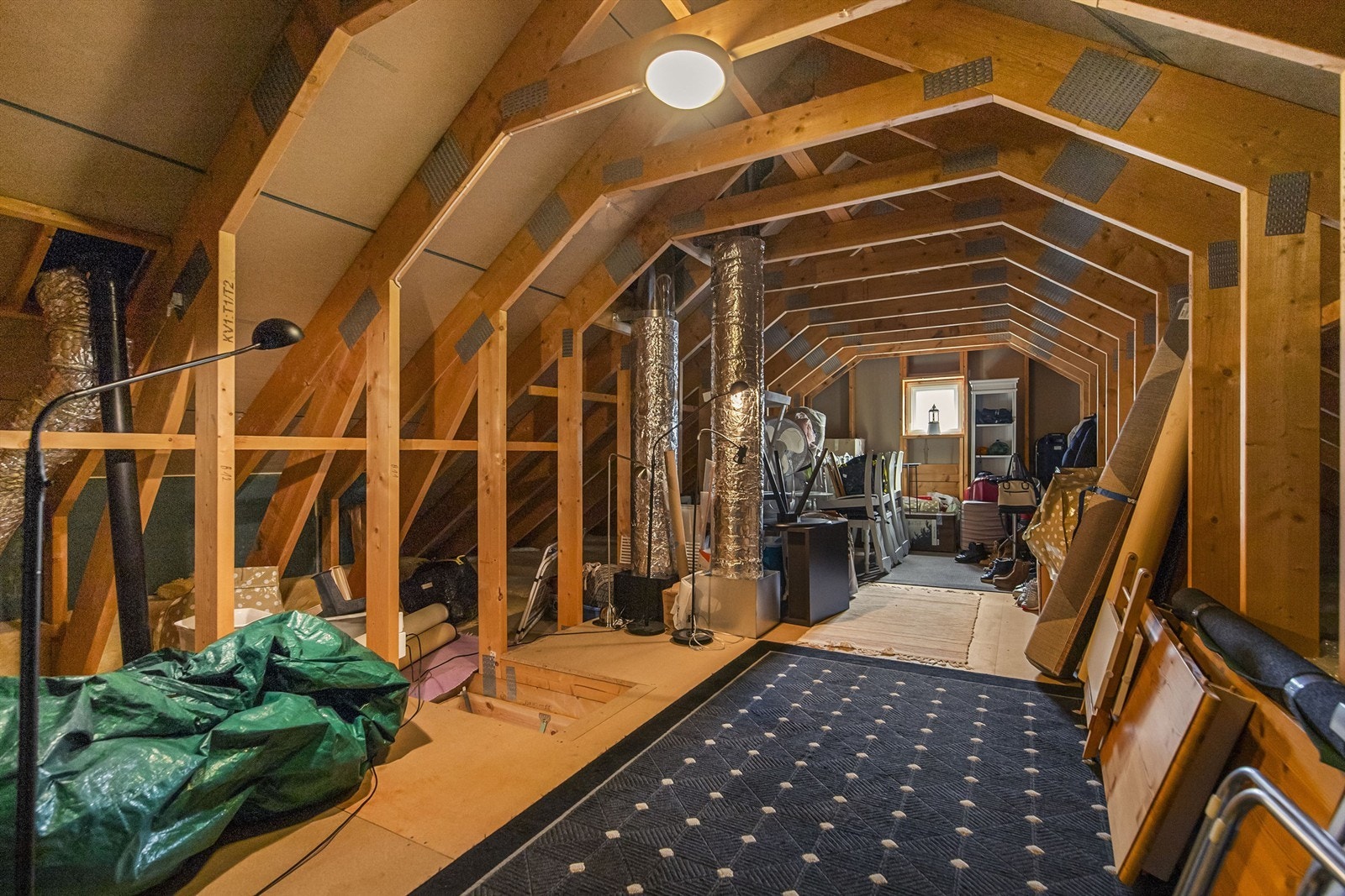Særdeles stort gulvet loft Galleribilde