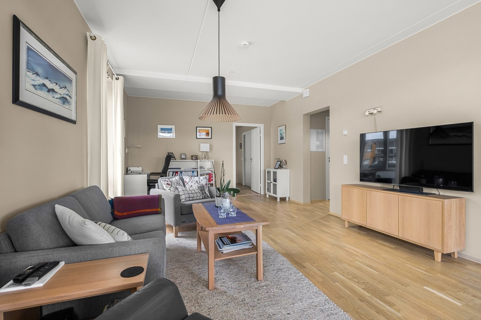 Leiligheten har vannbåren gulvvarme Galleribilde