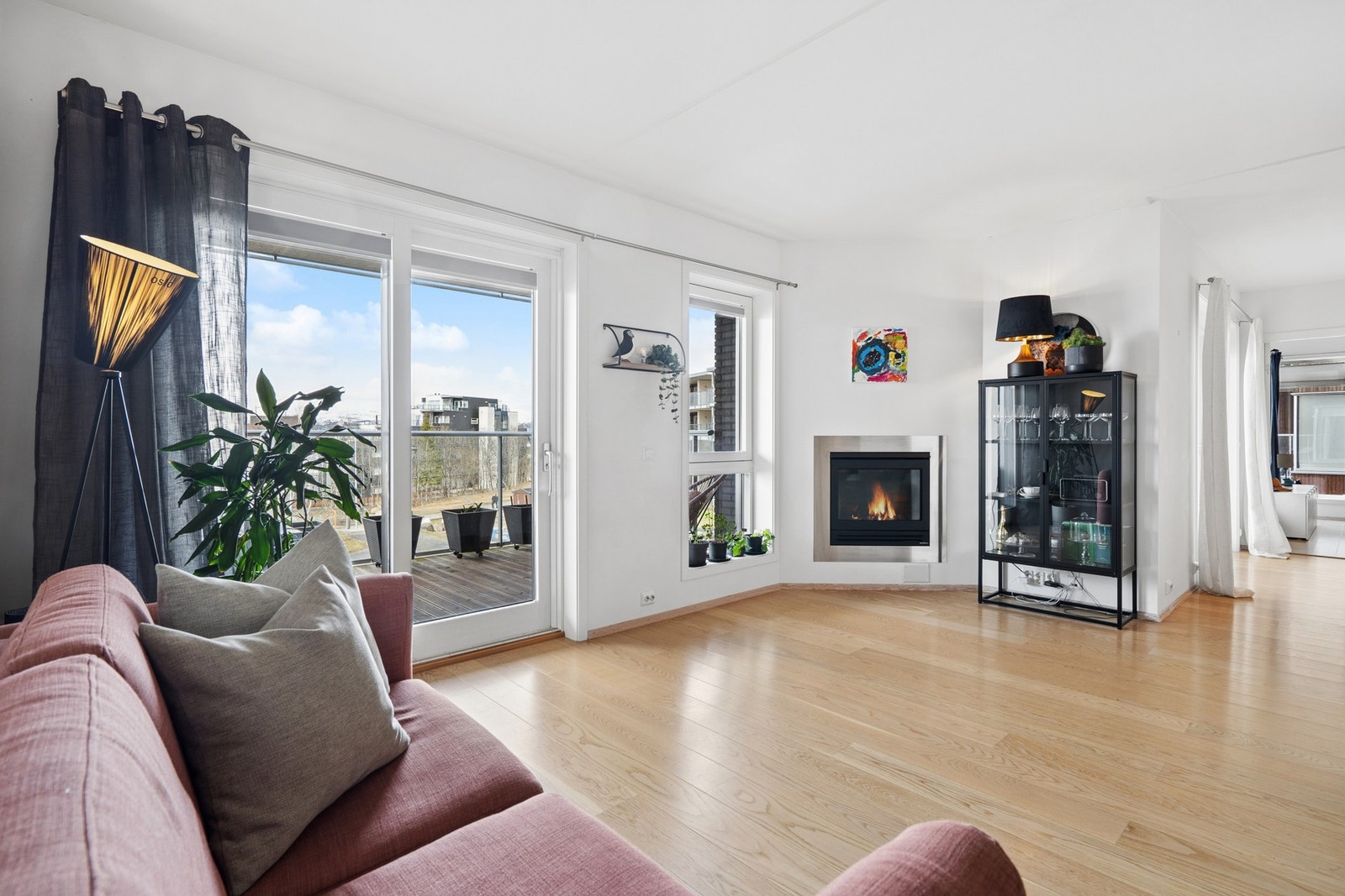 Leiligheten har en spennende planløsning, som er nøye planlagt sammen med en arkitekt. Galleribilde