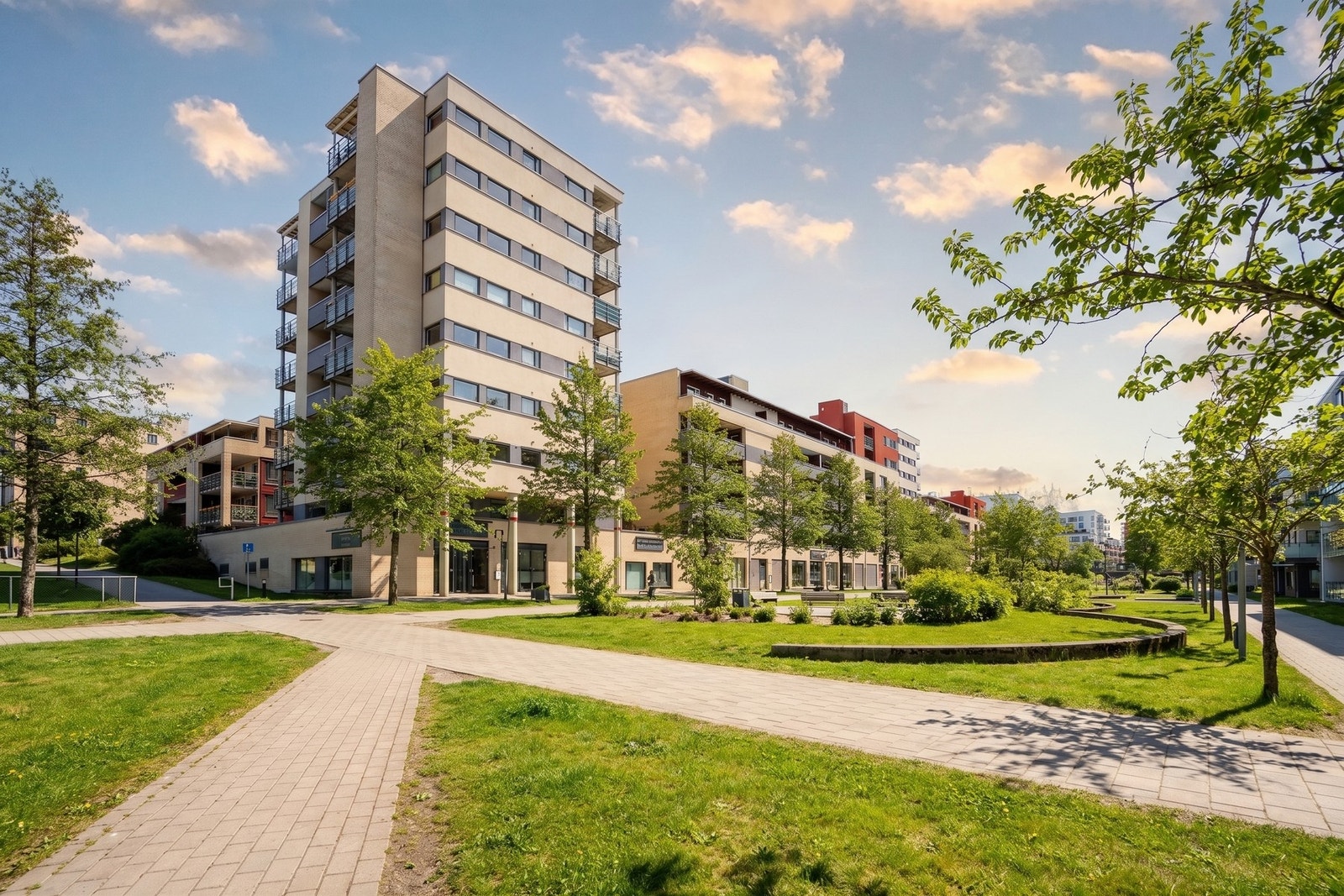 Fasade til Søster Mathildes gate 21. Galleribilde