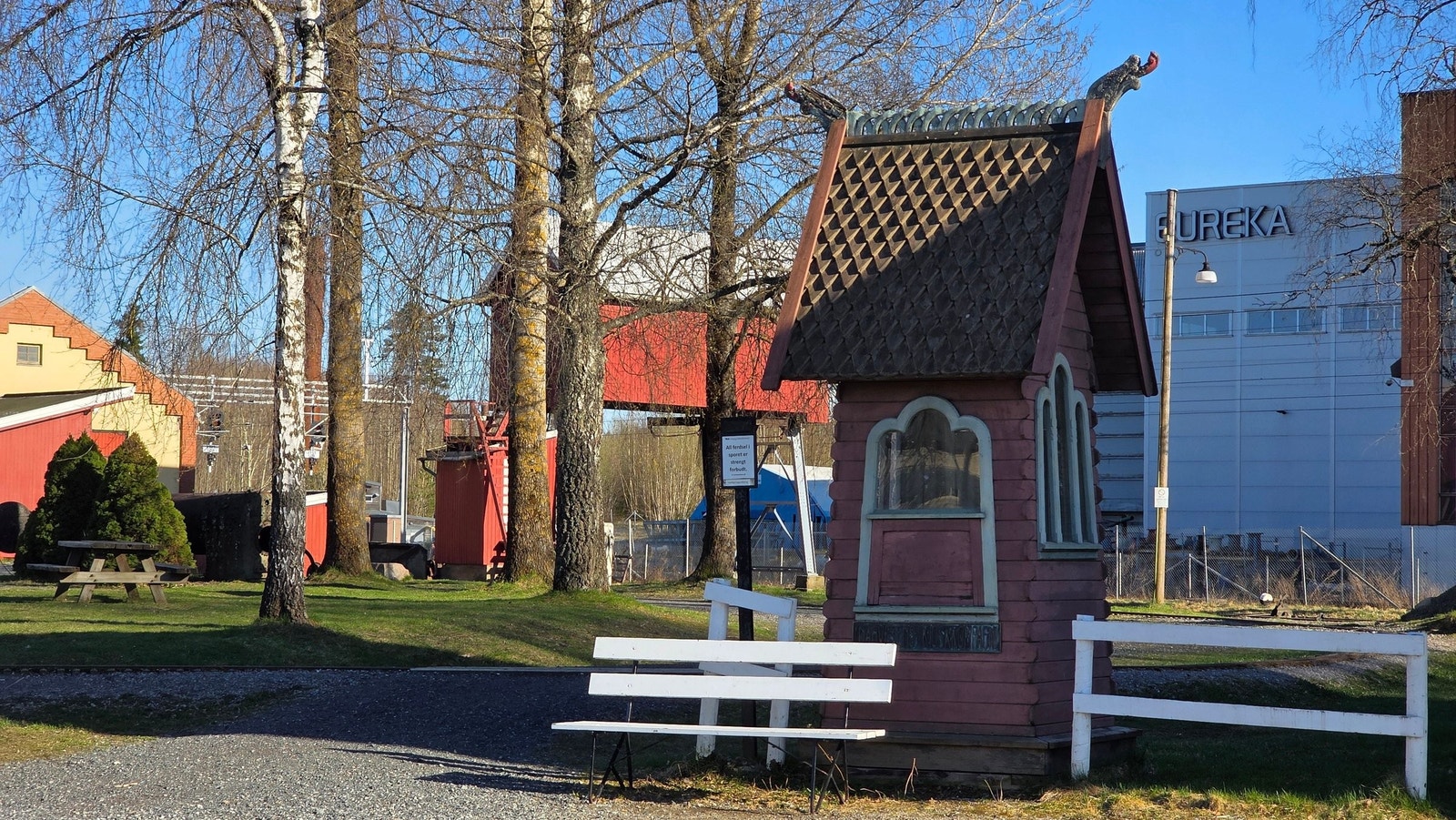 Gamle Sørumsand stasjon som nå er museumsjernbanen Tertitten Galleribilde